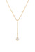 Rose Cut Diamond Lariat No. 2315