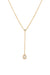 Rose Cut Diamond Lariat No. 2317