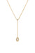 Rose Cut Diamond Lariat No. 2321