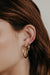 Medium Magnolia Hoop Earrings