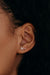 Diamond Pisces Earring