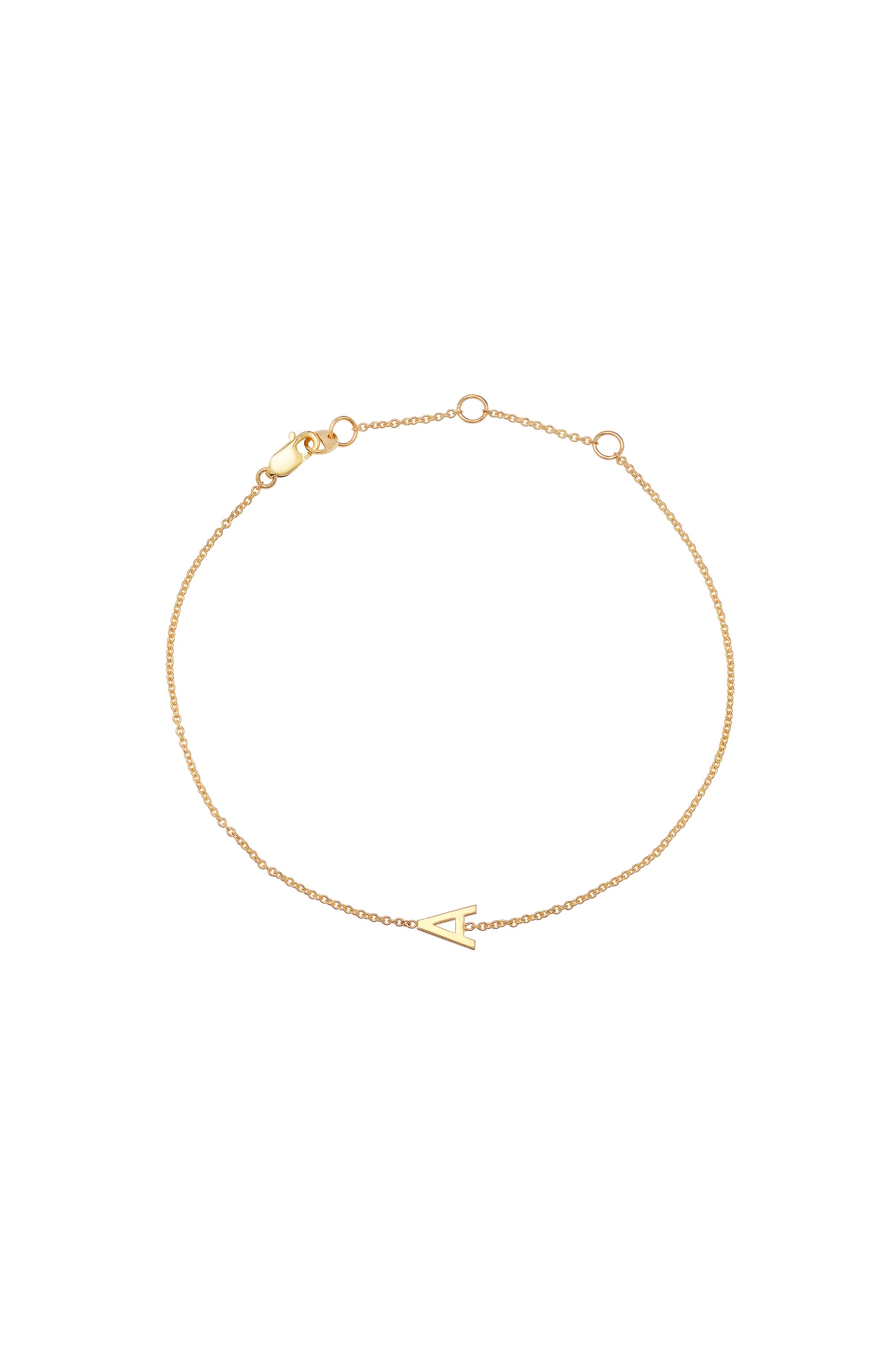 Initial Bracelet (Gold)