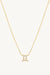 Diamond Gemini Necklace