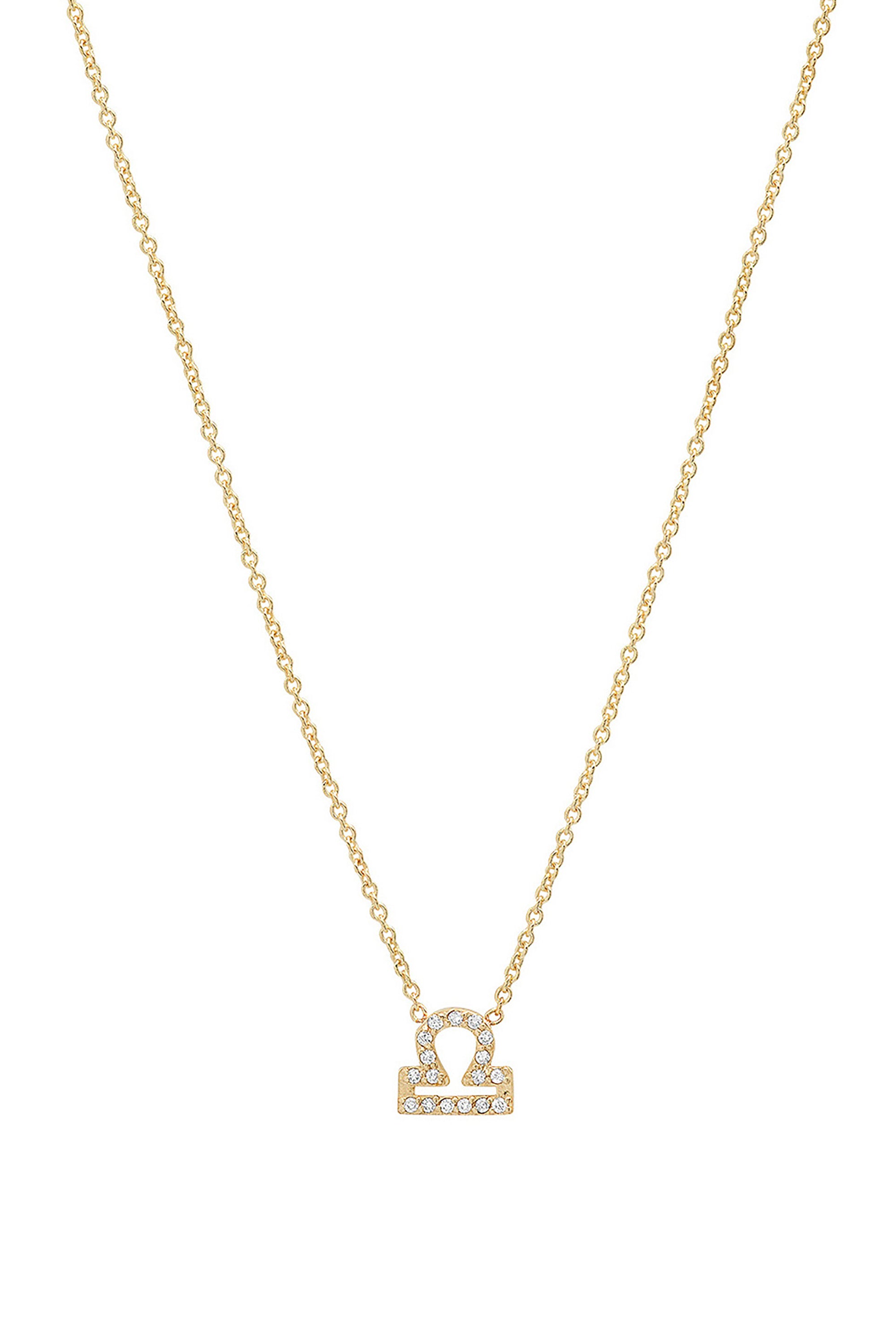 Diamond libra necklace Outlet