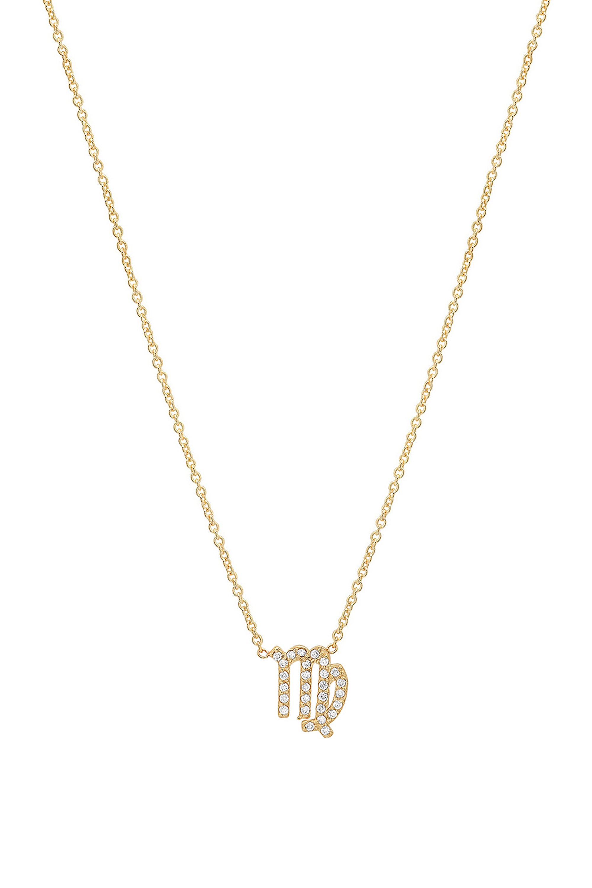 Virgo diamond necklace Clearance