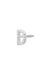 Diamond Initial Earring