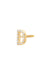 Diamond Initial Earring
