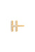 Diamond Initial Earring