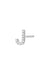 Diamond Initial Earring