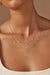 THE LARGE SPACED LETTER NECKLACE