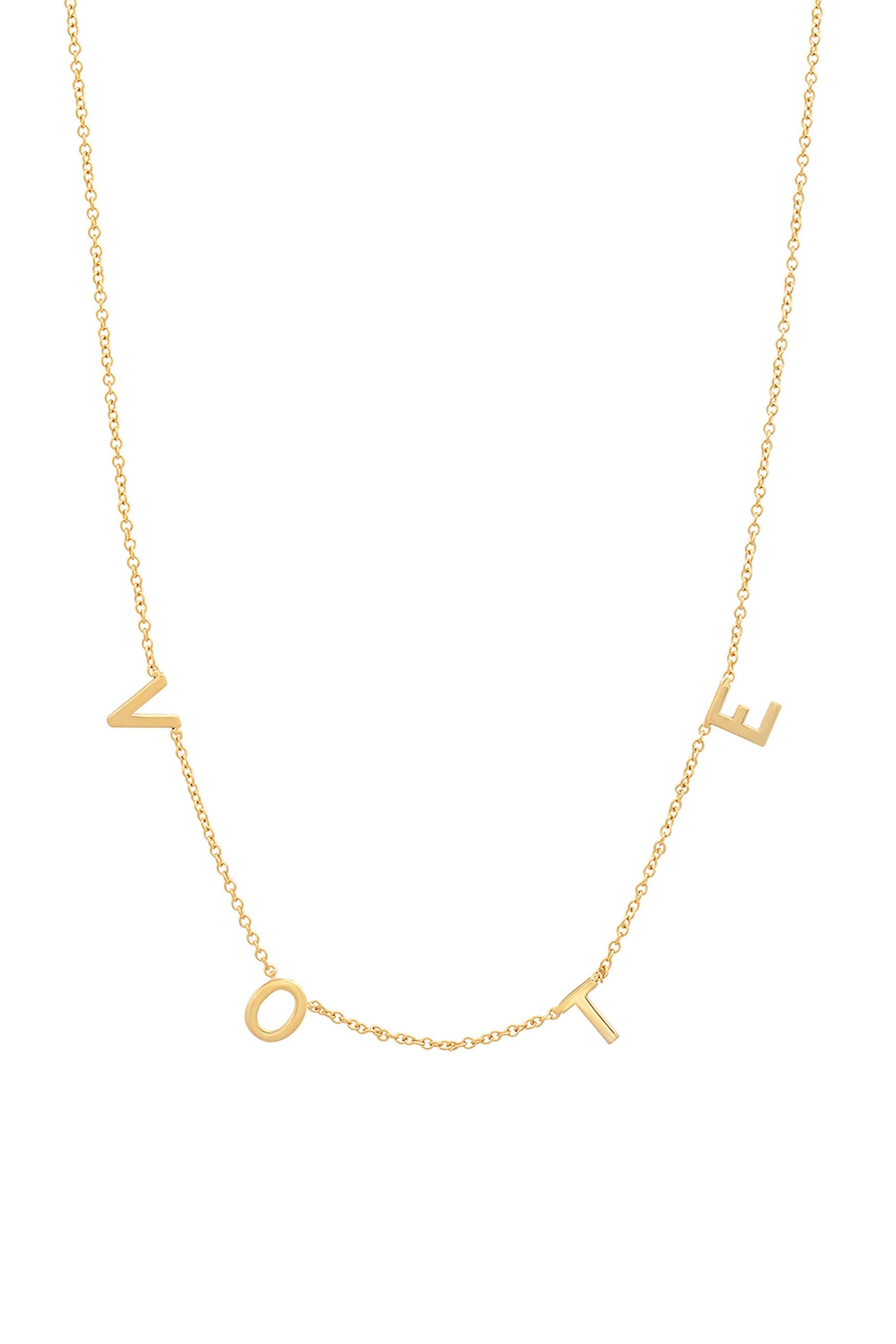 Chunky Gold Link Chain Necklace Bold Statement Necklace Pearl Chokers  Custom Monogram Initial Pin Engraved Jewelry