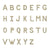 Asymmetrical Diamond Initial Necklace
