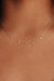 KIDS Spaced Letter Necklace - 14k White Gold