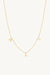 KIDS Spaced Letter Necklace - 14k Yellow Gold
