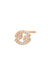 Rose Gold Diamond Cancer Earring