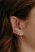 Diamond Libra Earring