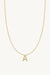 Initial Necklace for Kids