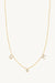 Diamond Initials and Diamond Necklace