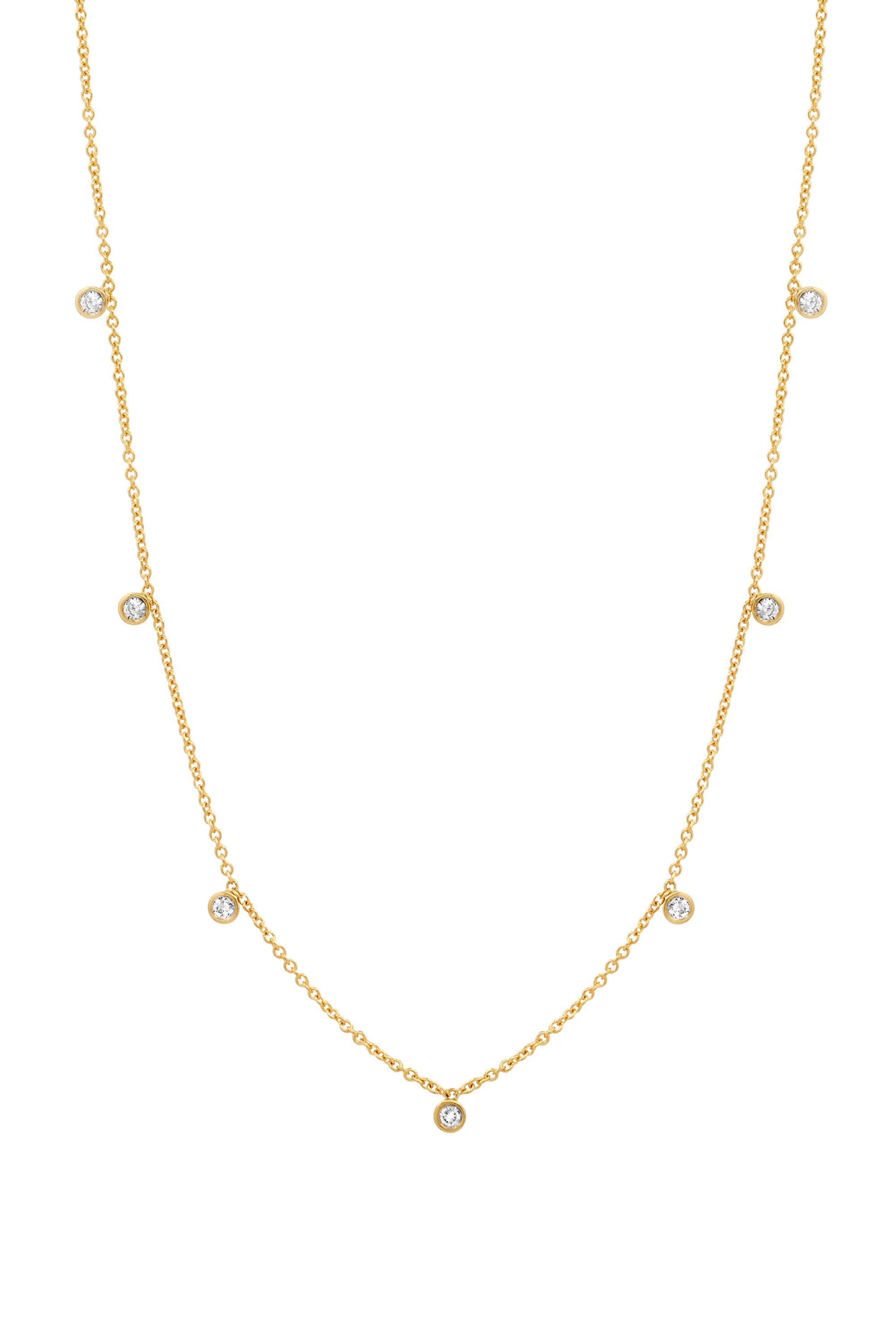 7 Diamond Necklace – BYCHARI