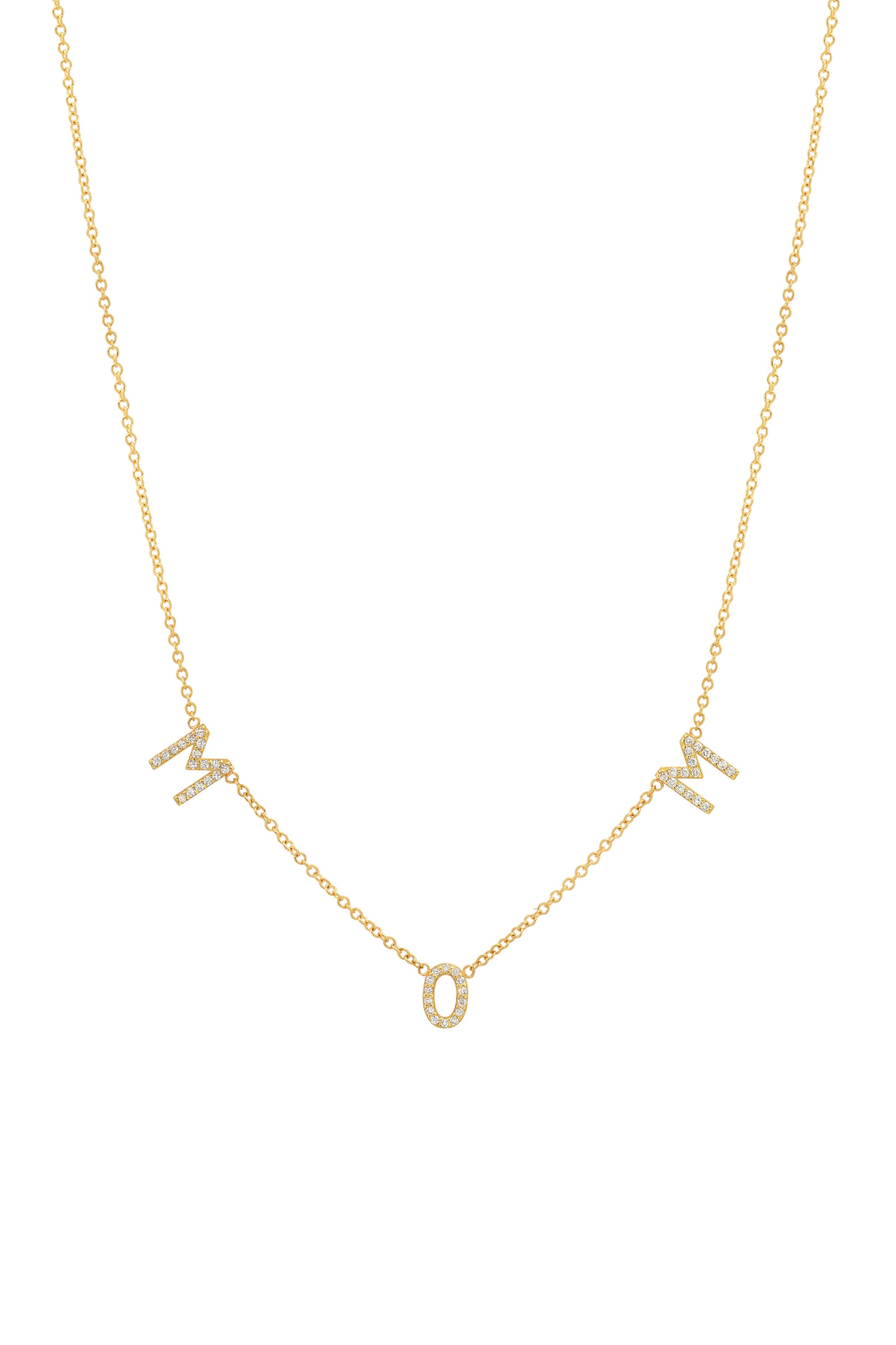 Diamond Mom Necklace – BYCHARI