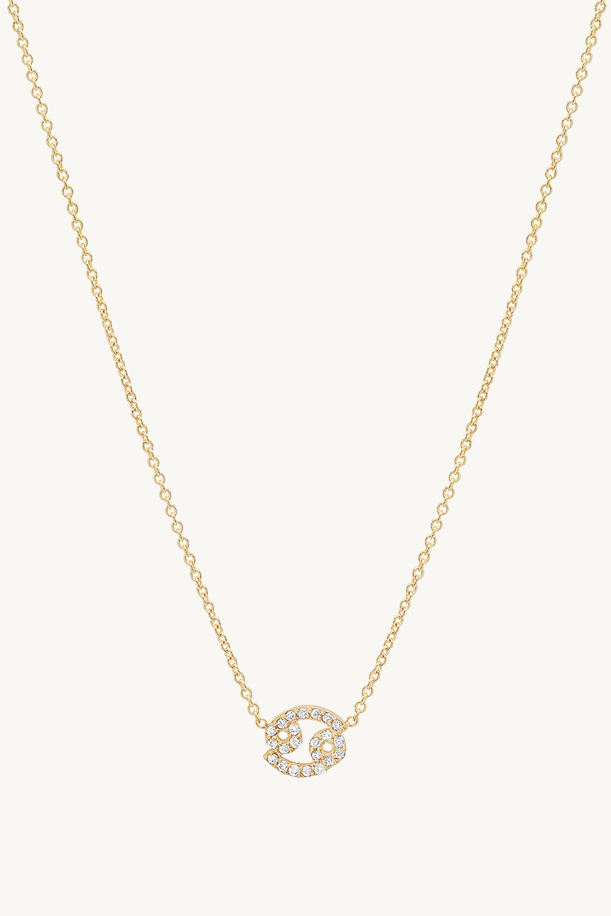 Diamond Cancer Necklace