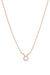 Rose Gold Diamond Taurus Necklace