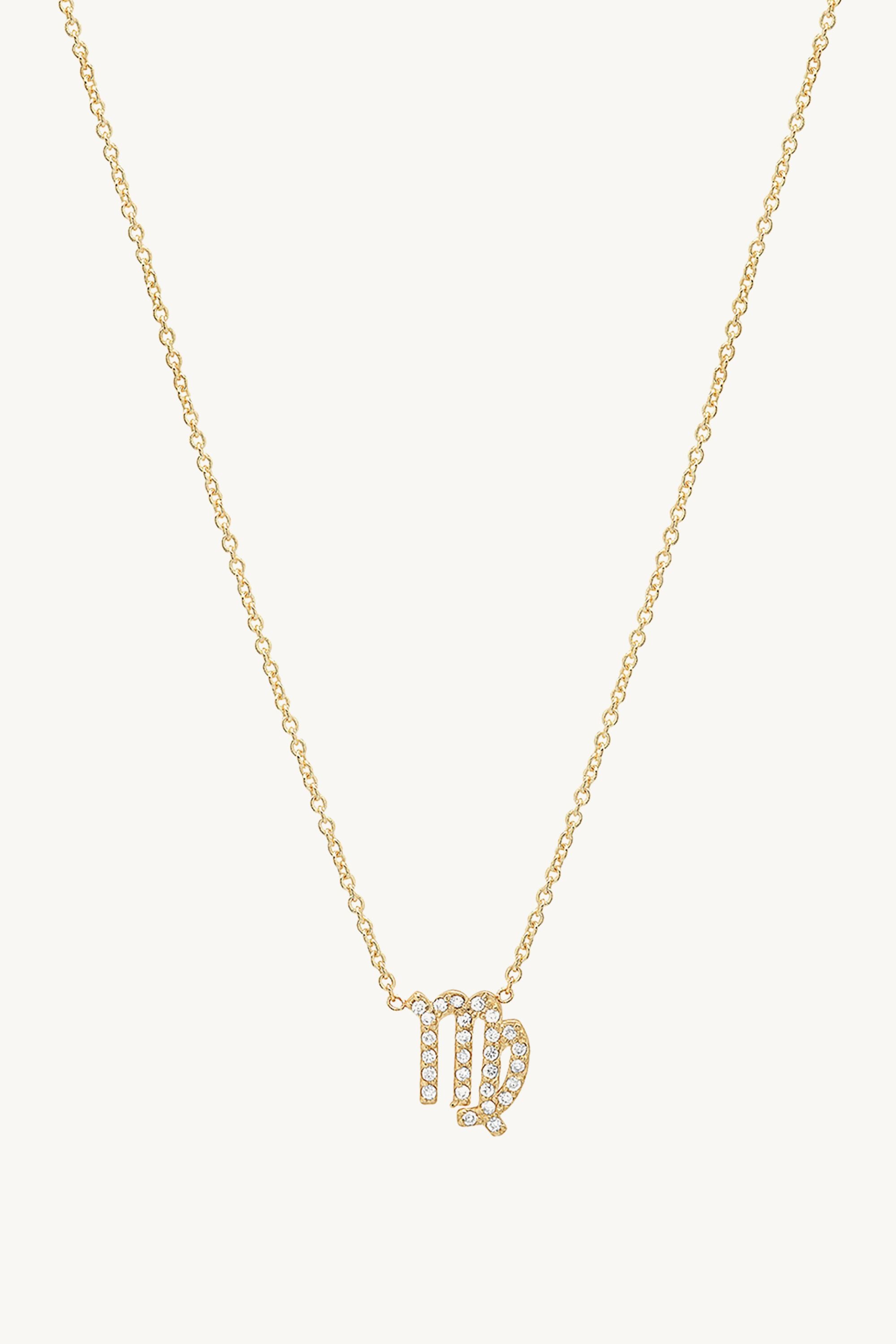 Diamond Virgo Necklace