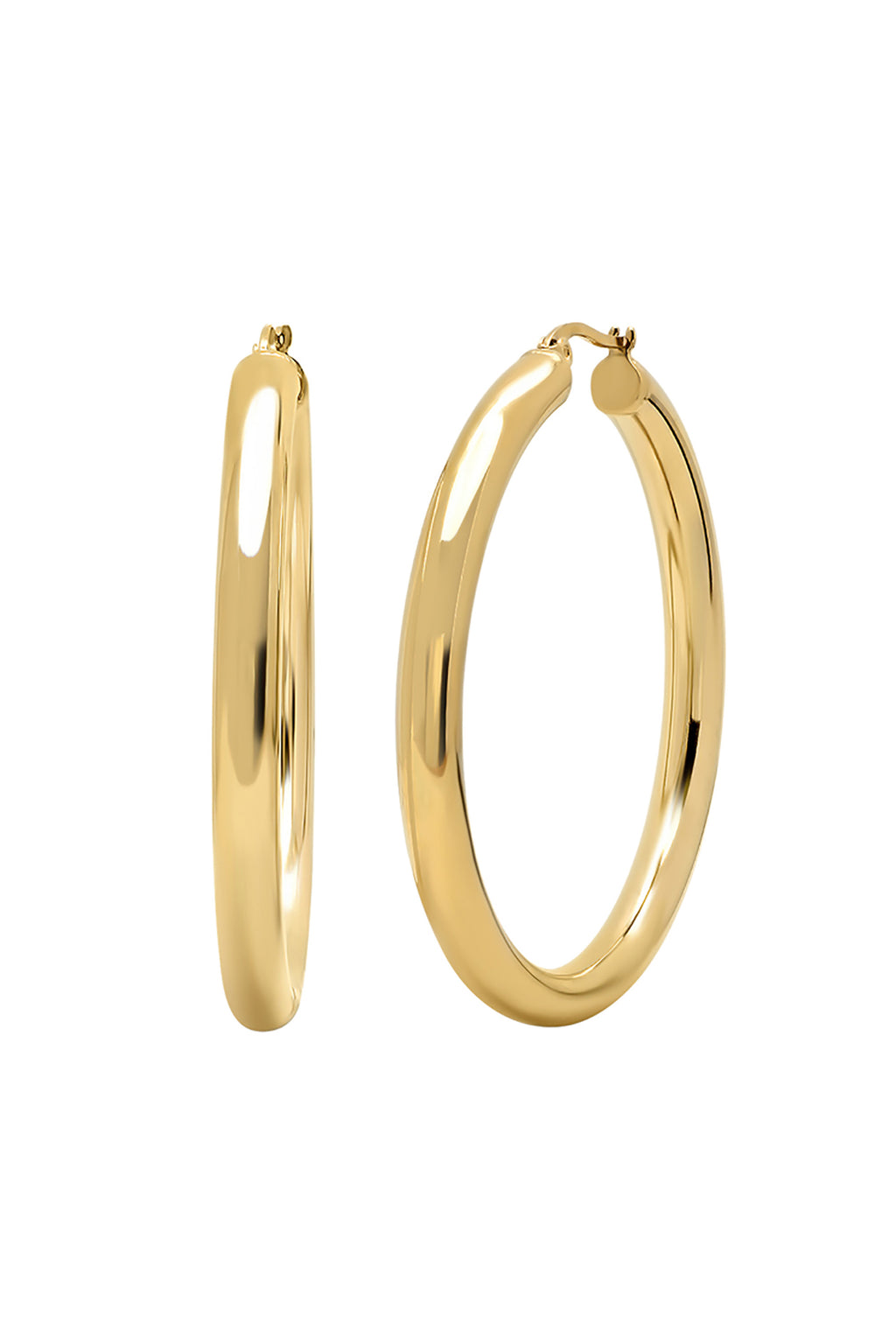 Sade gold hoops Clearance