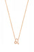 Rose Gold Leo Necklace