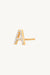 Diamond Initial Earring