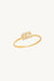 Diamond Aquarius Ring
