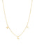 KIDS Spaced Letter Necklace - 14k Yellow Gold