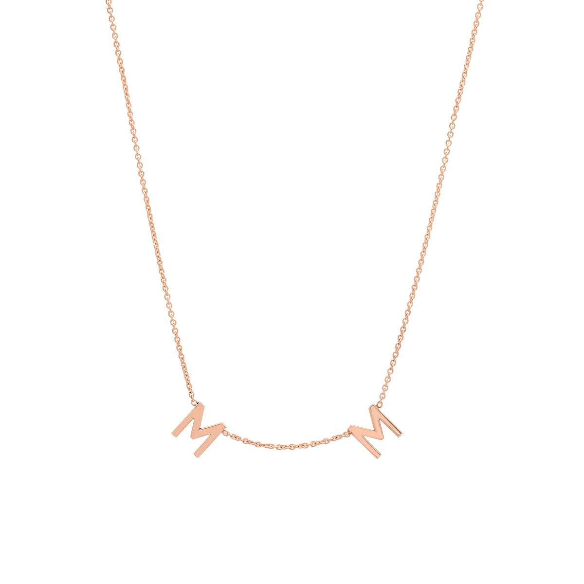 THE ORIGINAL SPACED LETTER NECKLACE - Large®
