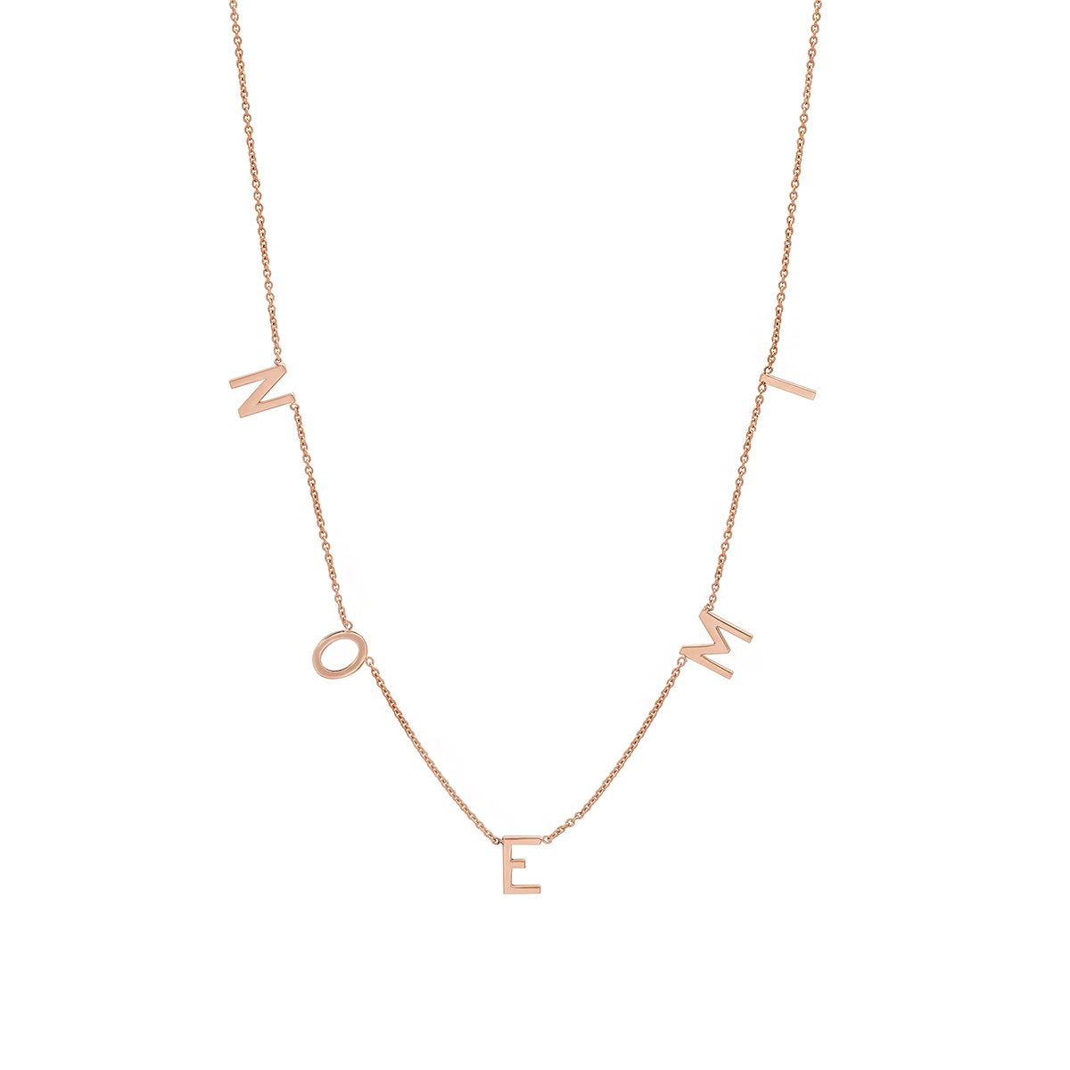 THE ORIGINAL SPACED LETTER NECKLACE - Large®