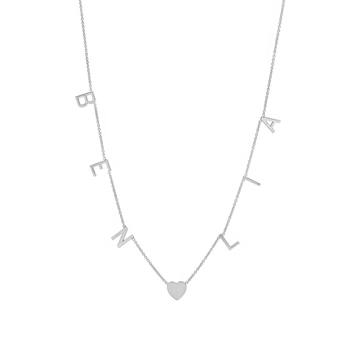 THE ORIGINAL SPACED LETTER NECKLACE - Large®