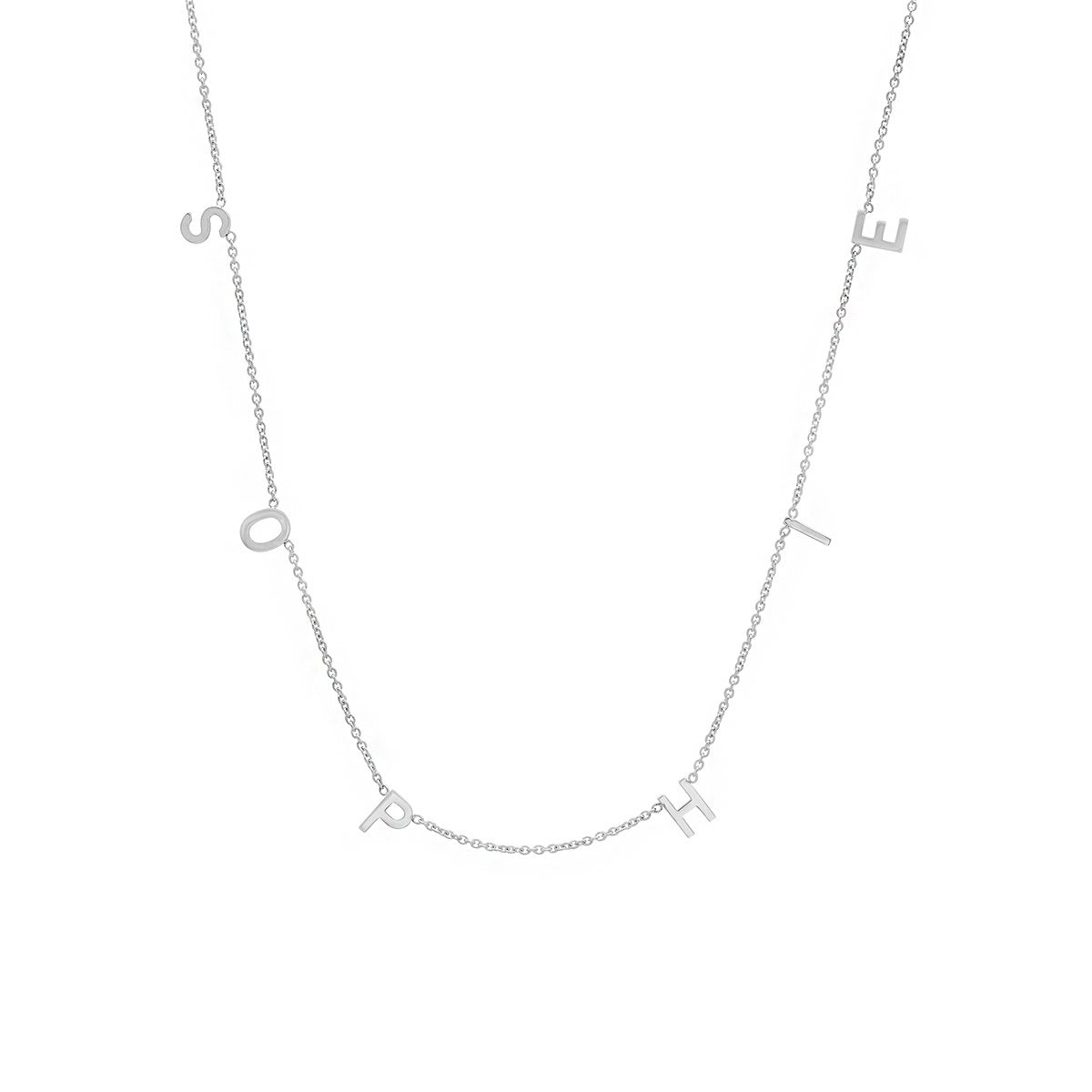 THE ORIGINAL SPACED LETTER NECKLACE - Small®
