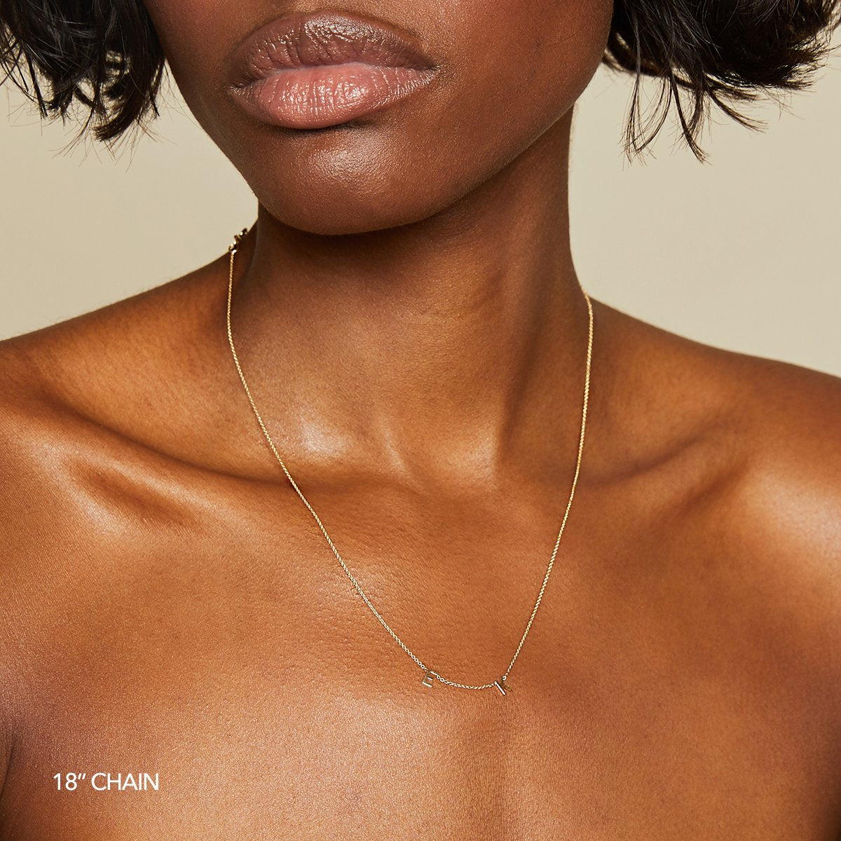 THE ORIGINAL SPACED LETTER NECKLACE - Small®