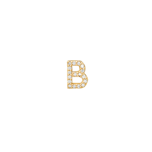 Add diamonds to your custom necklace letters