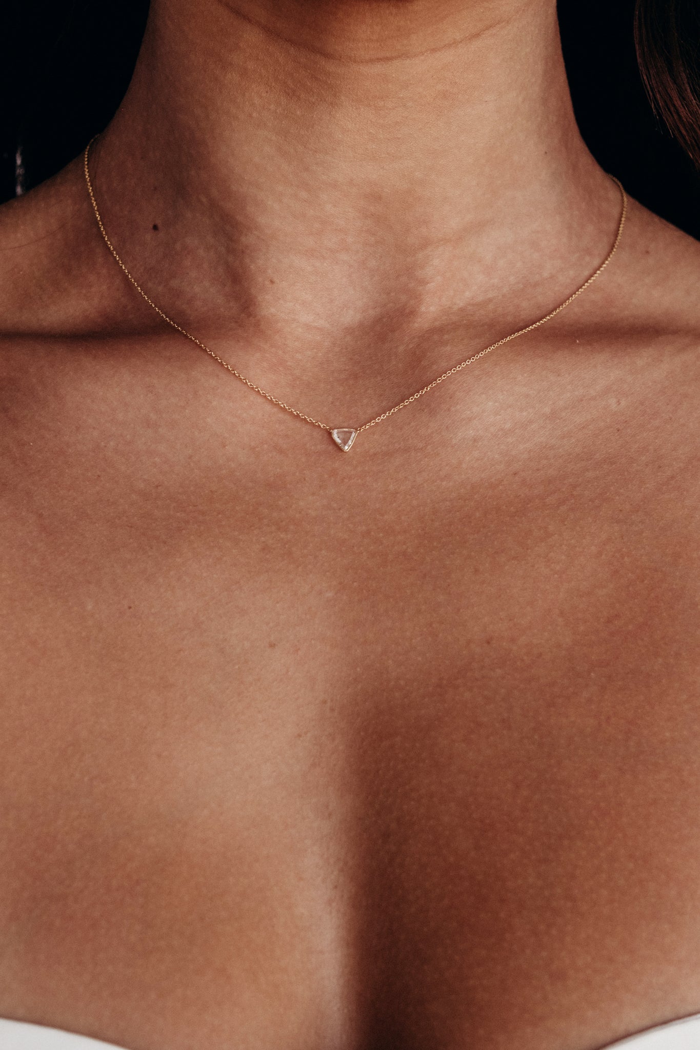 Rose Cut Diamond Necklace No. 102
