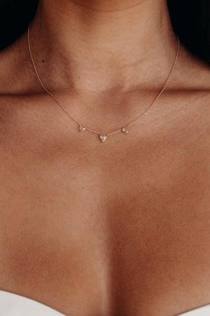 Rose Cut Diamond Necklace No. 158