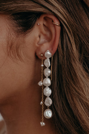 Coco Single Strand Earrings